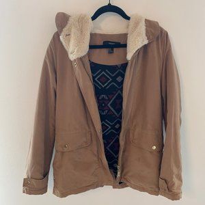 Suede Winter Coat